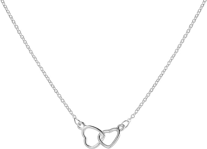Pack Madre e Hija: collar plateado