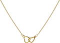 Collar Vínculo en acabado dorado