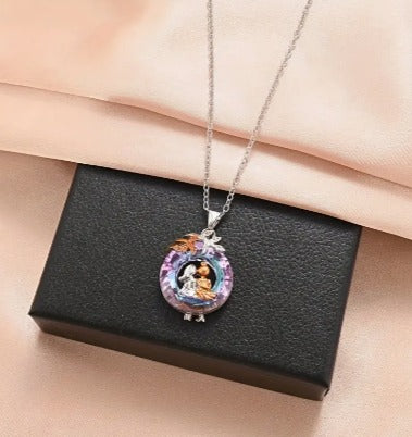 Collar Hermanas puesto
