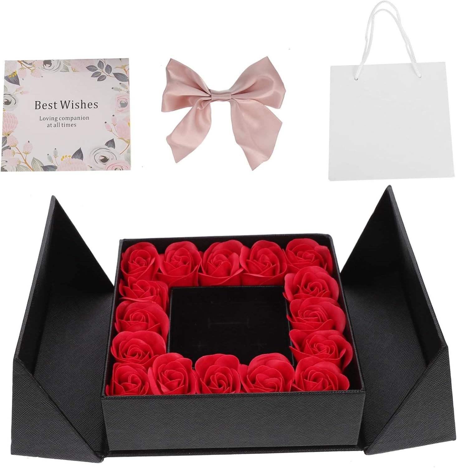 Pack Jardín: caja de regalo con 16 rosas