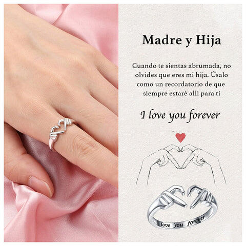 Anillo Amor Eterno — los dos anillos